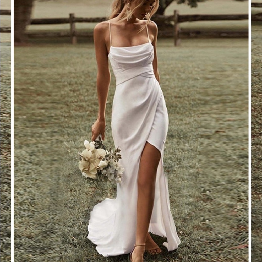 White Wedding or Formal Dress - Never Worn